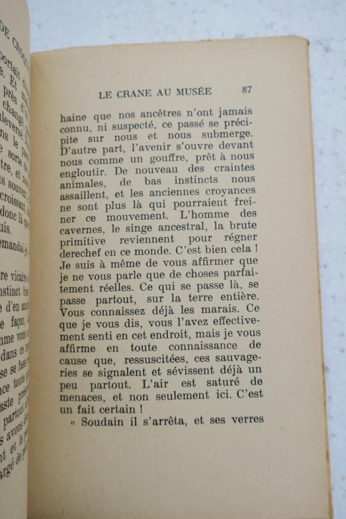 WELLS H.G. LE JOUEUR DE CROQUET NRF S.P.