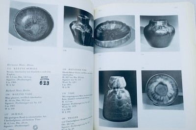 Art and design items from around 1900