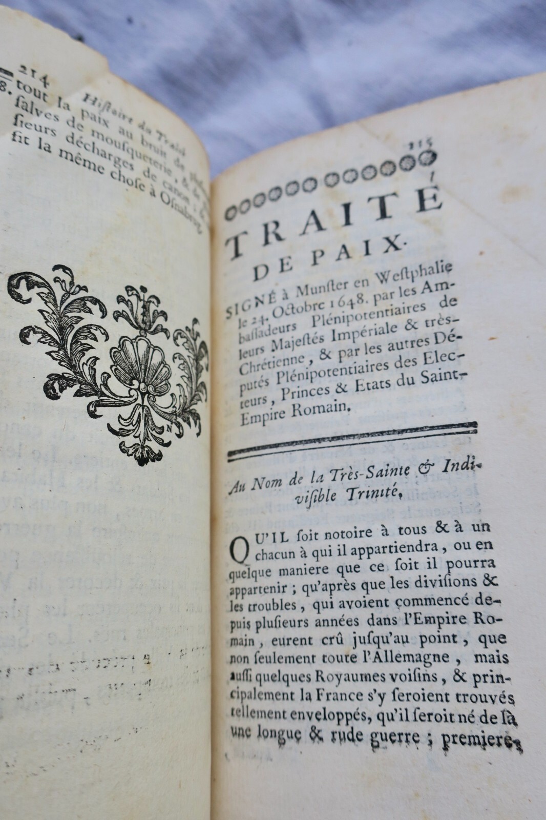 Westphalie Histoire du Traité de Westphalie, ou des Negociations..1751 – Image 8
