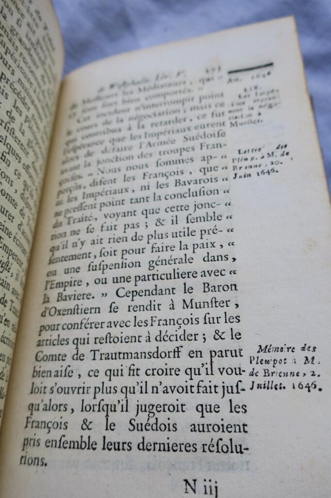 History of the Treaty of Westphalia 1751