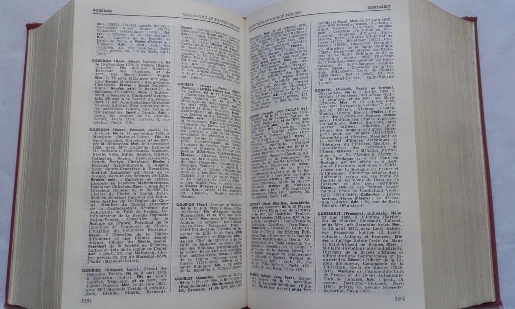 Biografisches Nachschlagewerk einflussreicher Personen