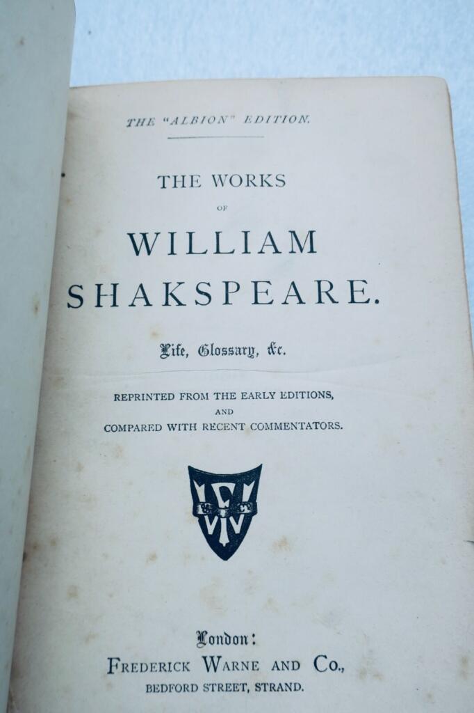 Complete Works of Shakespeare