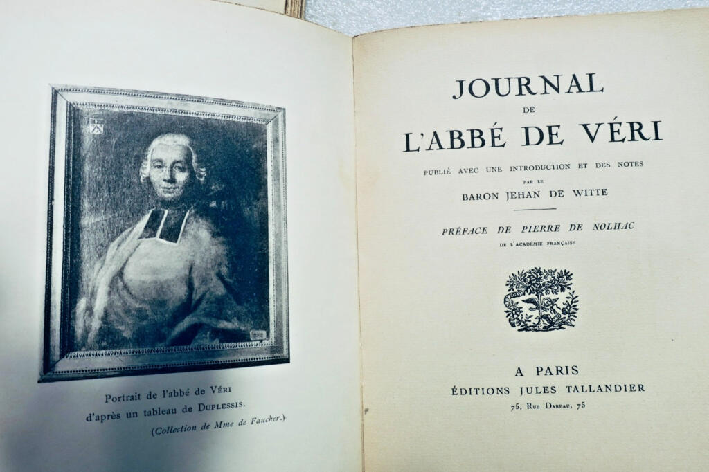 Witte, Jehan de Journal de L`Abbe de Veri