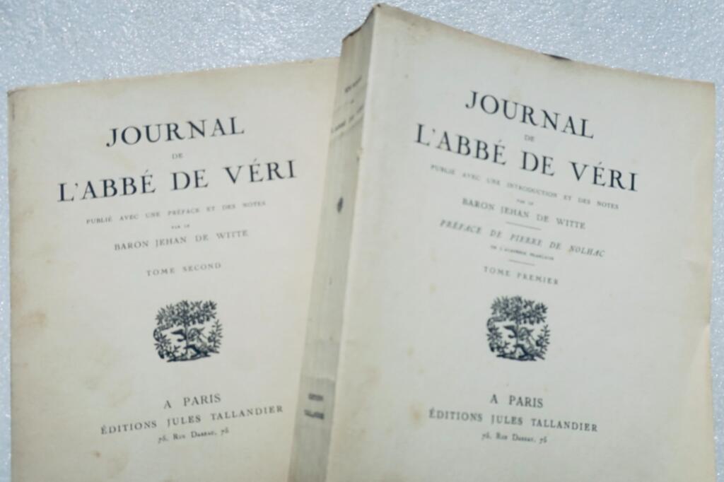 Witte, Jehan de Journal de L`Abbe de Veri