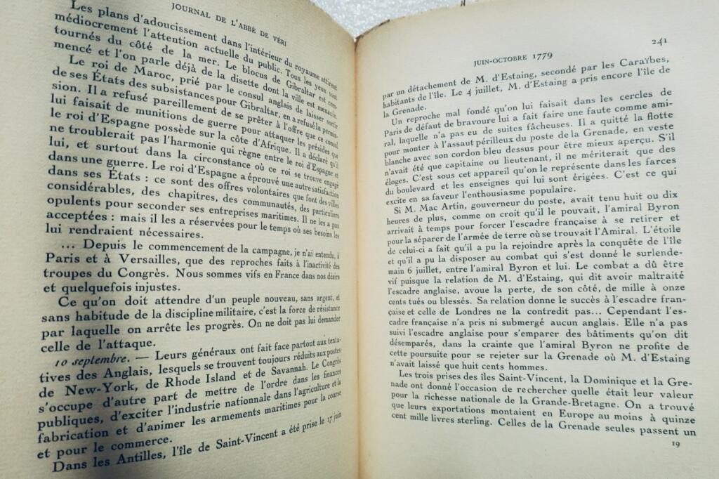 Witte, Jehan de Journal de L`Abbe de Veri