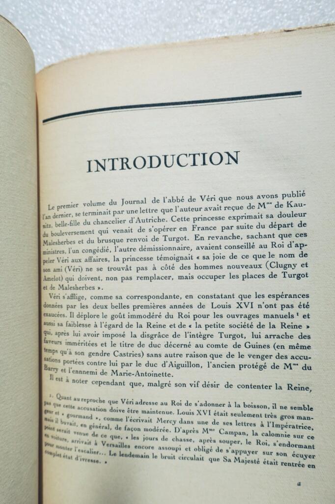 Witte, Jehan de Journal de L`Abbe de Veri