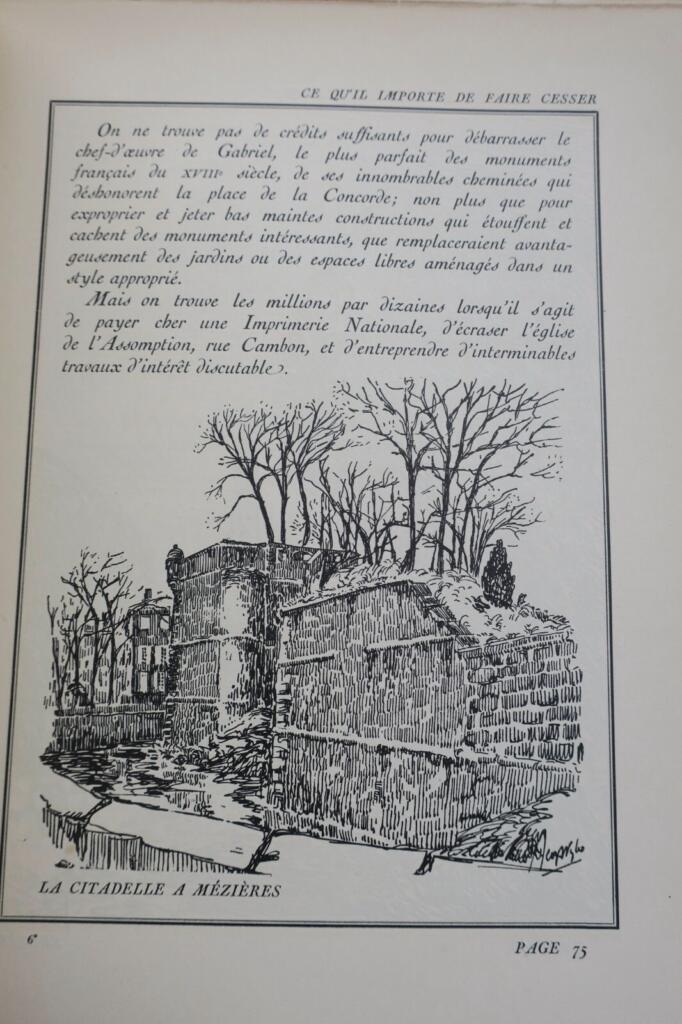 Reflections and Sketches on French Architecture