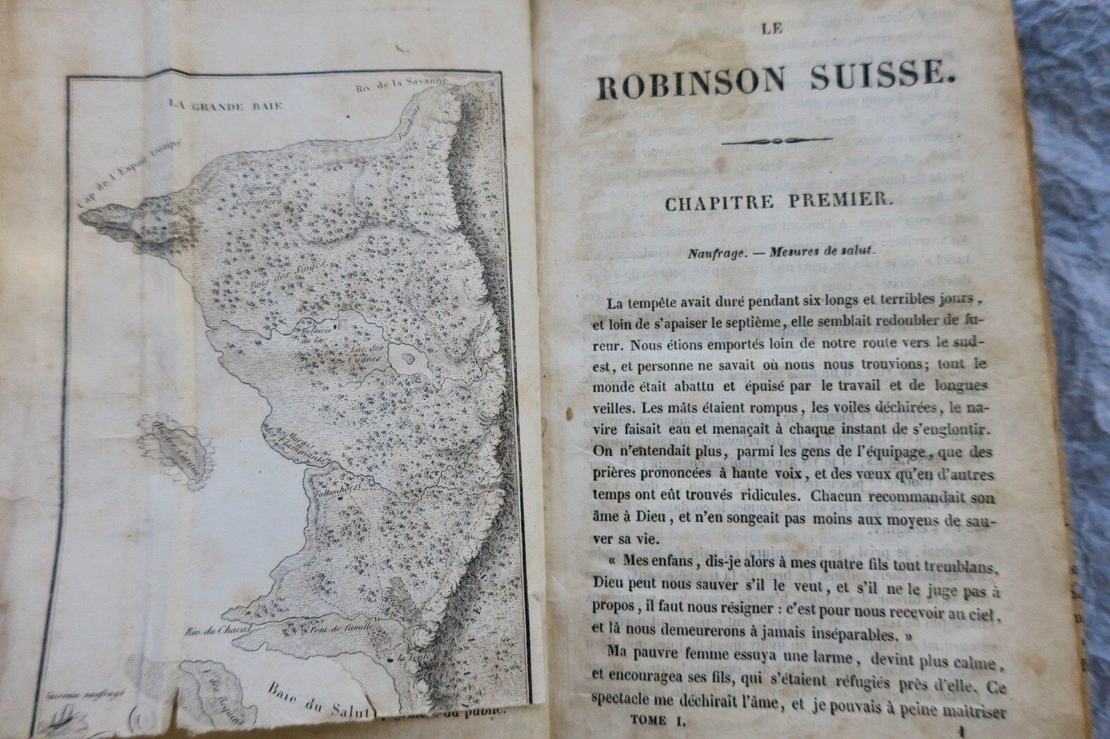 WYSS Le Robinson suisse, ou récit d'un père de famille jeté par un naufrage 1837 – Image 7