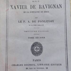 XAVIER DE RAVIGNAN DE LA COMPAGNIE DE JESUS