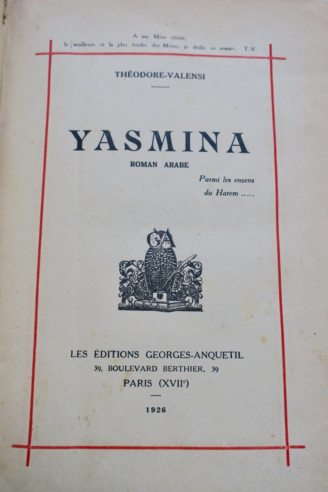 Arab novel set in North Africa - Image 3