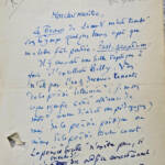 Yves-Gérard Le Dantec belle lettre autographe manuscrite & signée