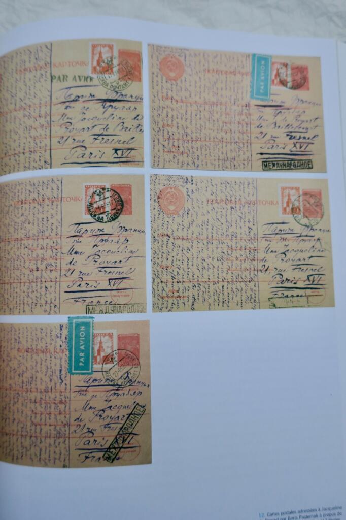 Katalog zur Ausstellung über die franco-russische Intelligentsia