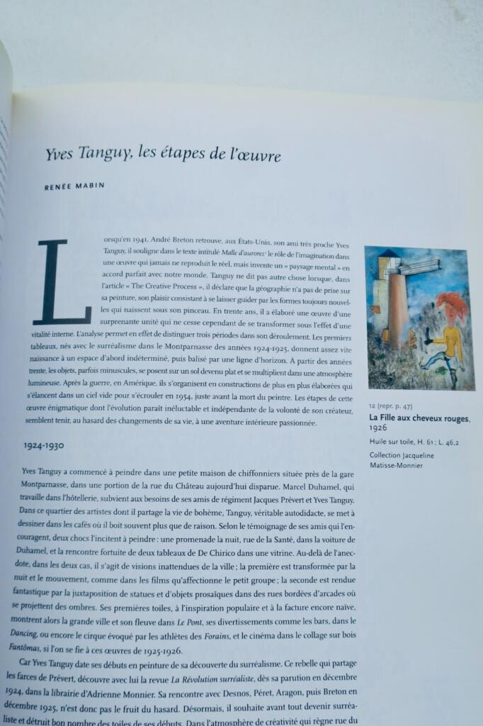 Surrealistisches Universum von Yves Tanguy