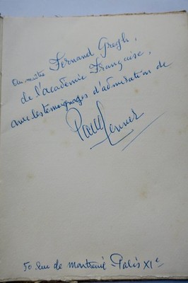 Leichte Musik mit Widmung des Autors