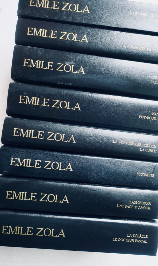 Sammlung von Zolas Hauptwerken
