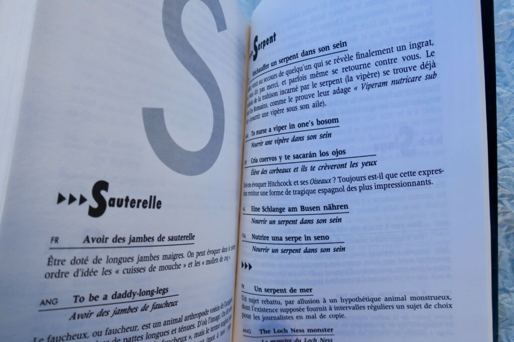 Tierwörterbuch: Tierische Ausdrücke Englisch/Spanisch/Deutsch