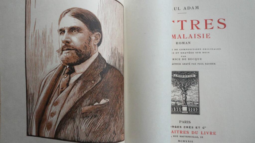 PAUL ADAM LETTRES DE MALAISIE ex sur rives
