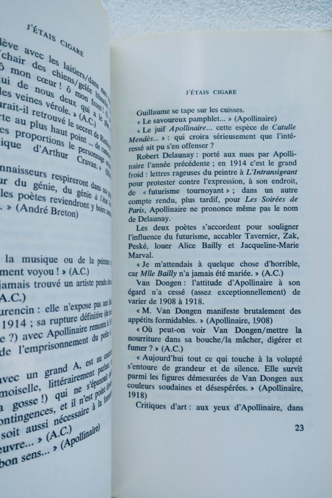 Arthur CRAVAN » J’étais cigare «