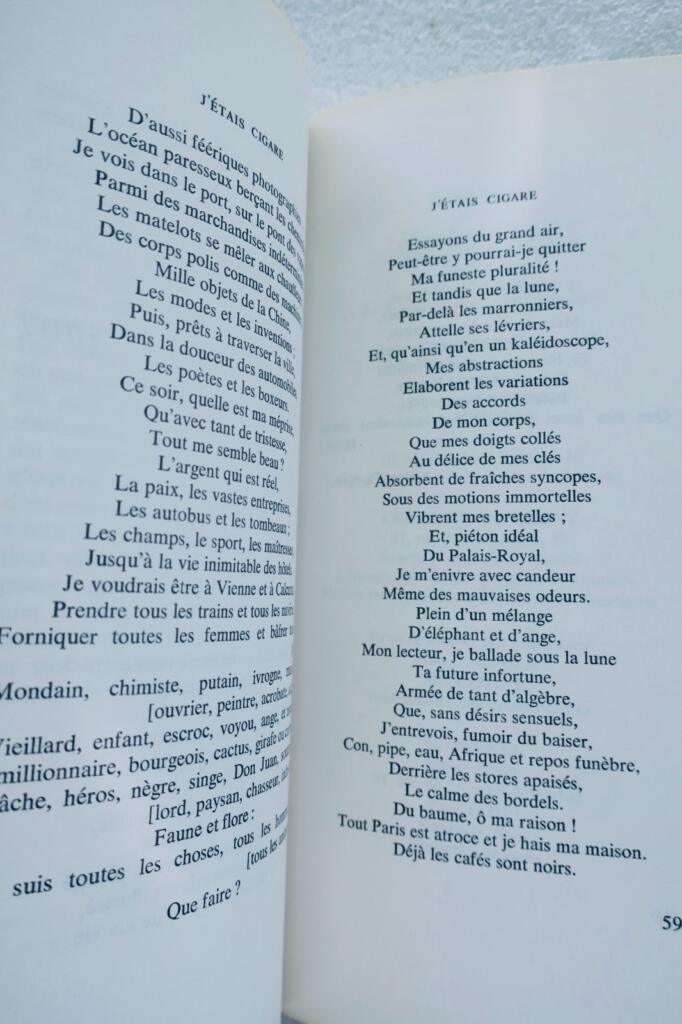 Arthur CRAVAN » J’étais cigare «