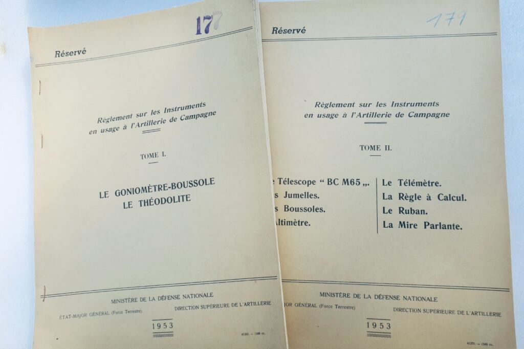 artillerie règlement sur les instruments en usage à l&rsquo;artillerie de campagne
