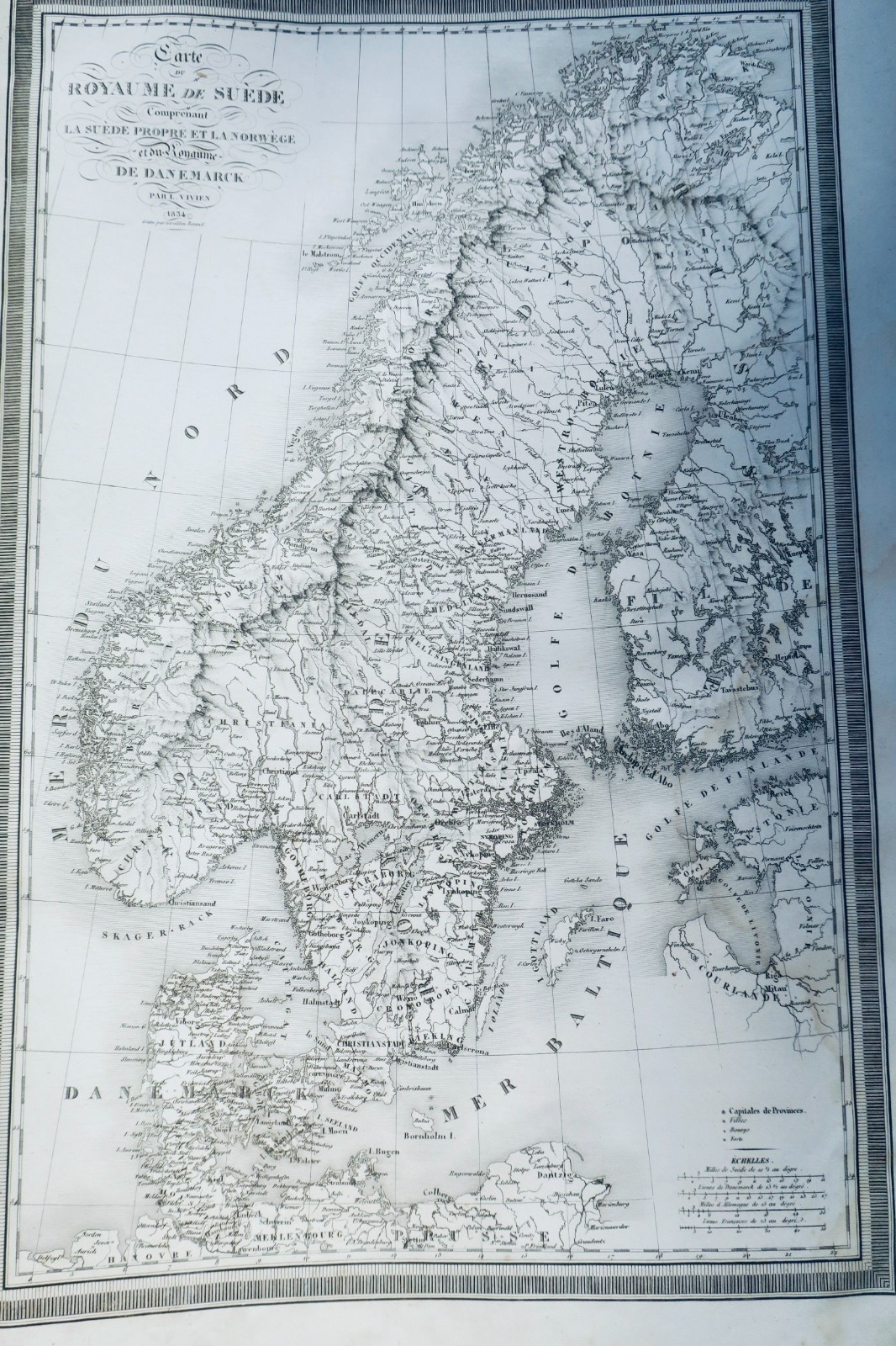 atlas 1834 Vivien Atlas Universel pour servir à l'étude de la géographie et de – Image 6