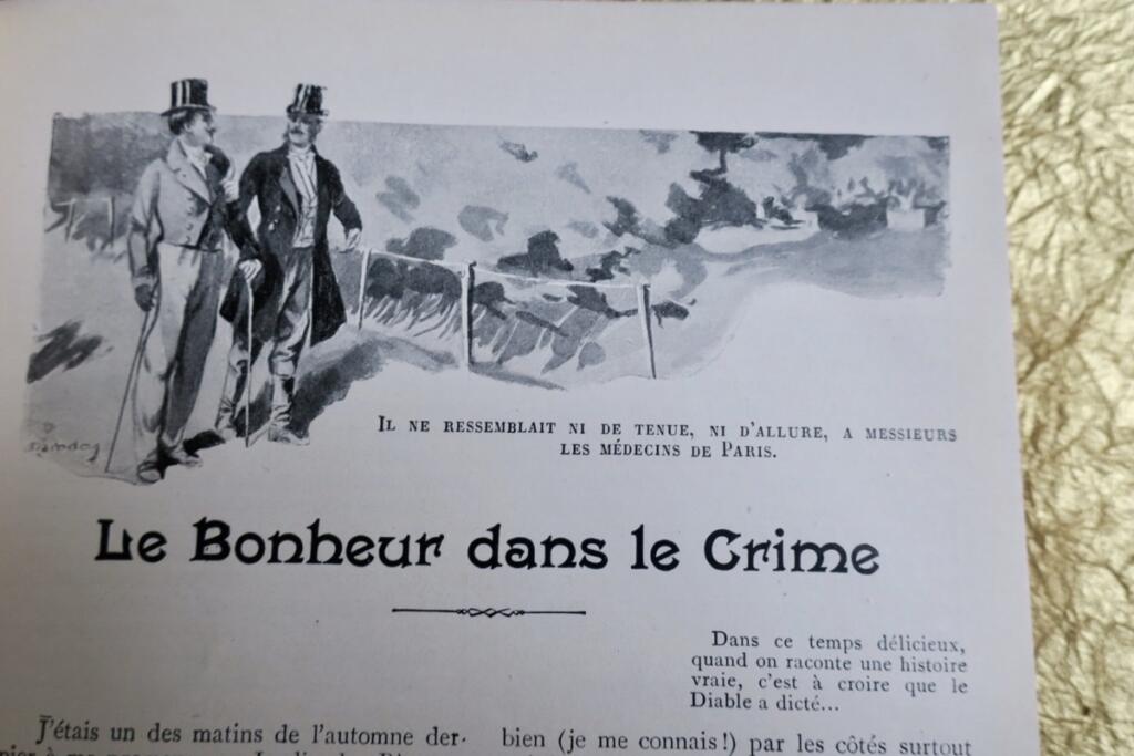 BARBEY Les diaboliques.
DAUDET Le bonheur d’être riche
ACKER Le Soldat Bernard