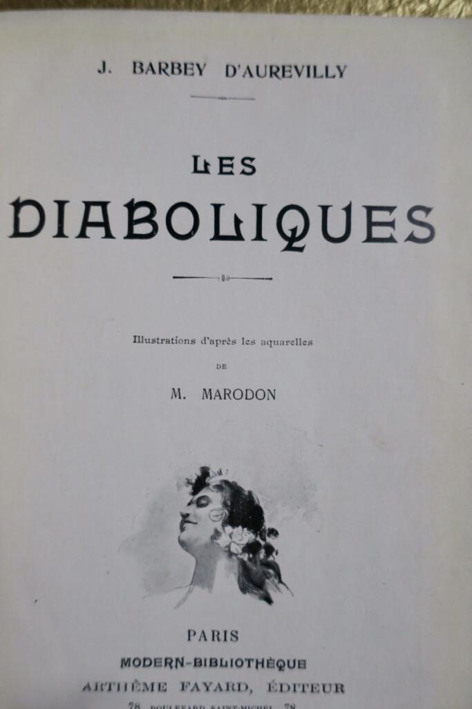 BARBEY Les diaboliques.
DAUDET Le bonheur d’être riche
ACKER Le Soldat Bernard