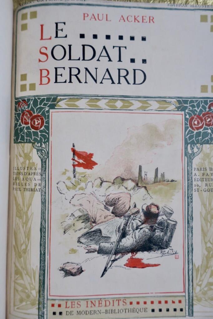 BARBEY Les diaboliques.
DAUDET Le bonheur d’être riche
ACKER Le Soldat Bernard