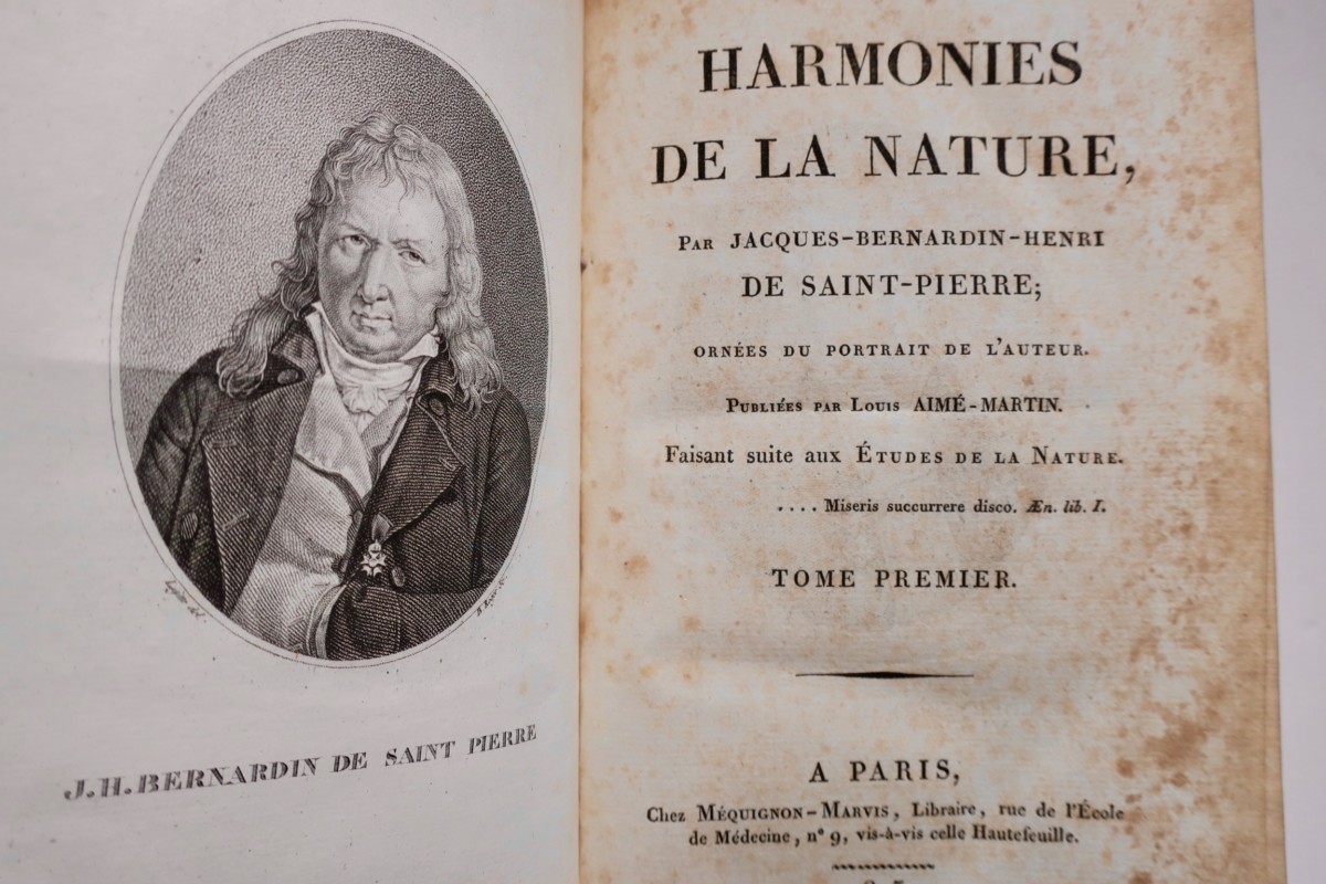 Bernardin, Harmonies de la Nature, 1815