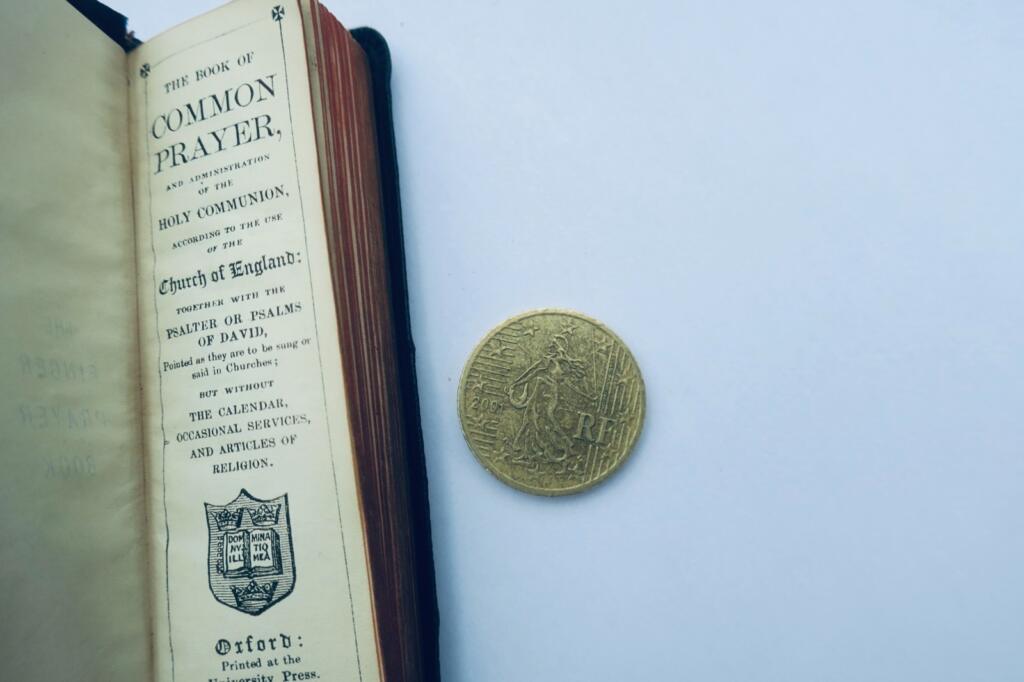 Bible The Book of Common Prayer finger Prayer Book 29 x 99 mm