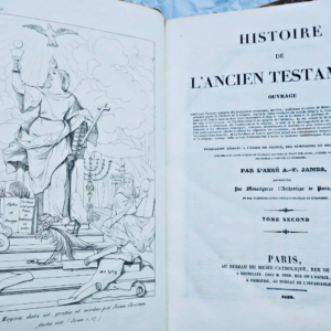 Bibel JAMES Geschichte des Alten Testaments 1839
