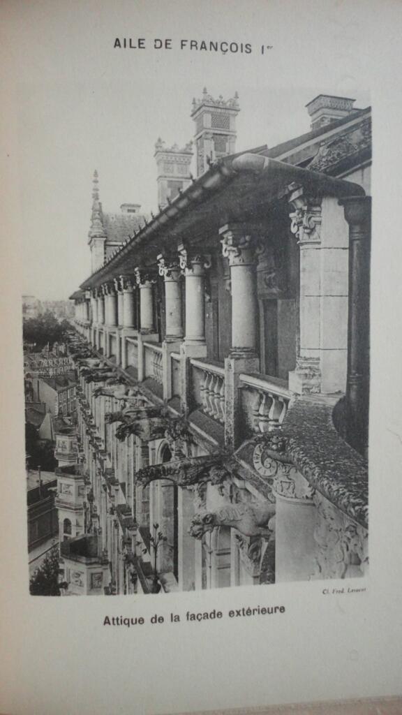 Blois The Château de Blois. 1921.