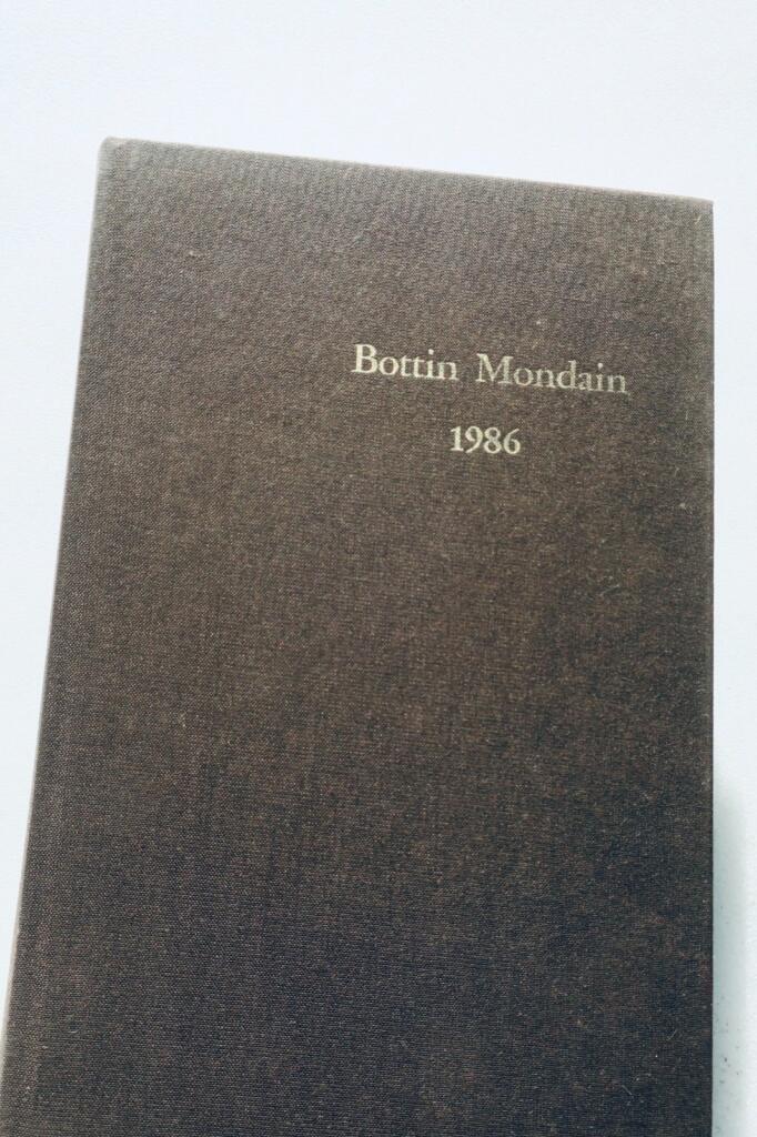 BOTTIN MONDAIN 1986 - Tout Paris - Toute la France. DIDOT BOTTIN