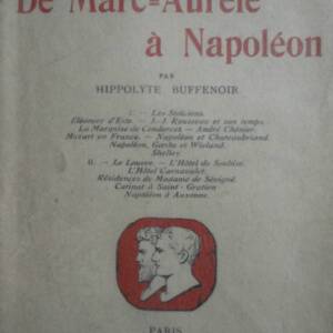 Buffenoir From Marcus Aurelius to Napoleon