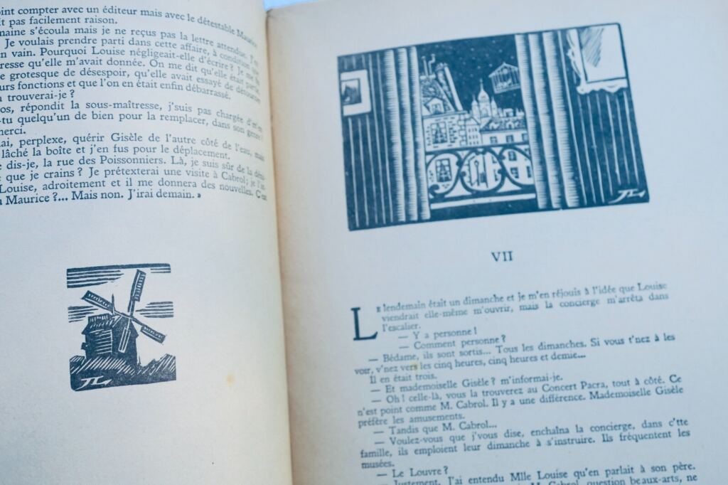 CARCO FRANCIS LA RUE - THE BOOK OF TOMORROW Lebedeff