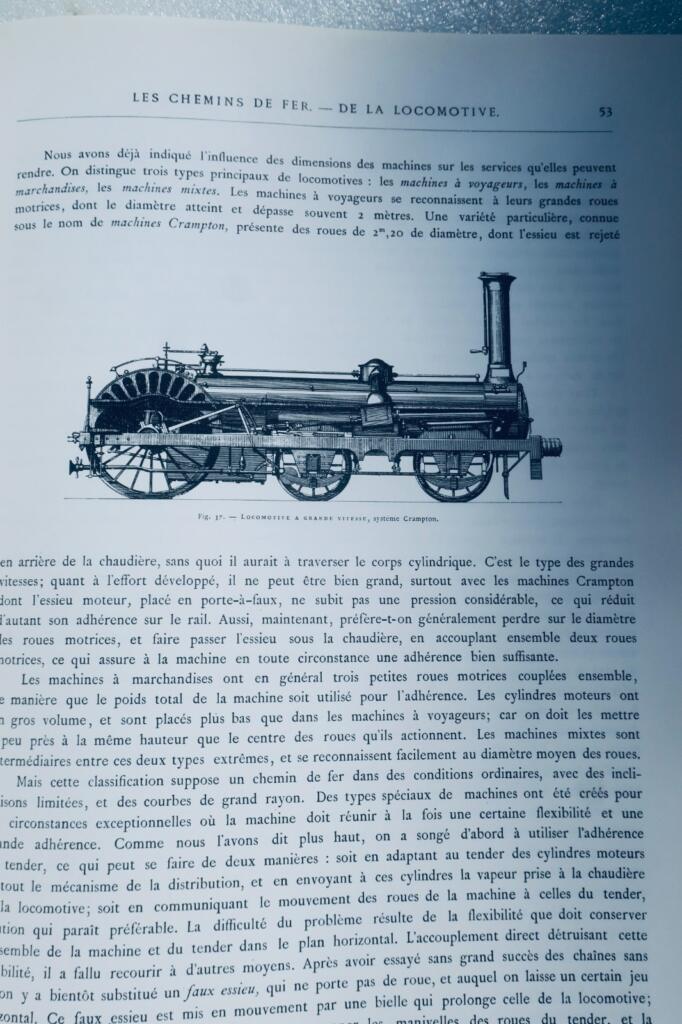 chemins de fer au XIXe siècle d’après l’oeuvre de Léonce Reynaud