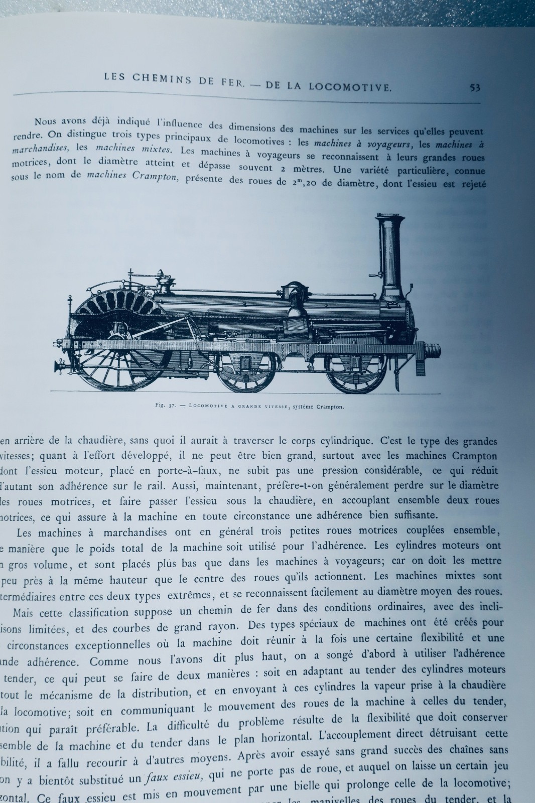 Eisenbahnen im 19. Jahrhundert nach Léonce Reynaud