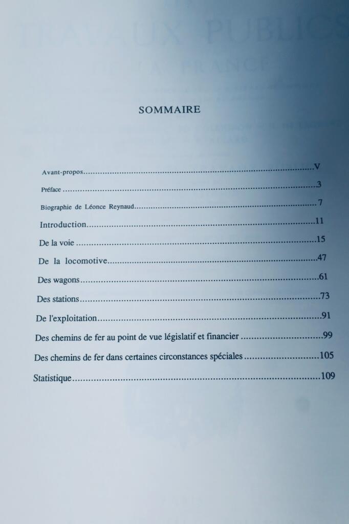 chemins de fer au XIXe siècle d’après l’oeuvre de Léonce Reynaud
