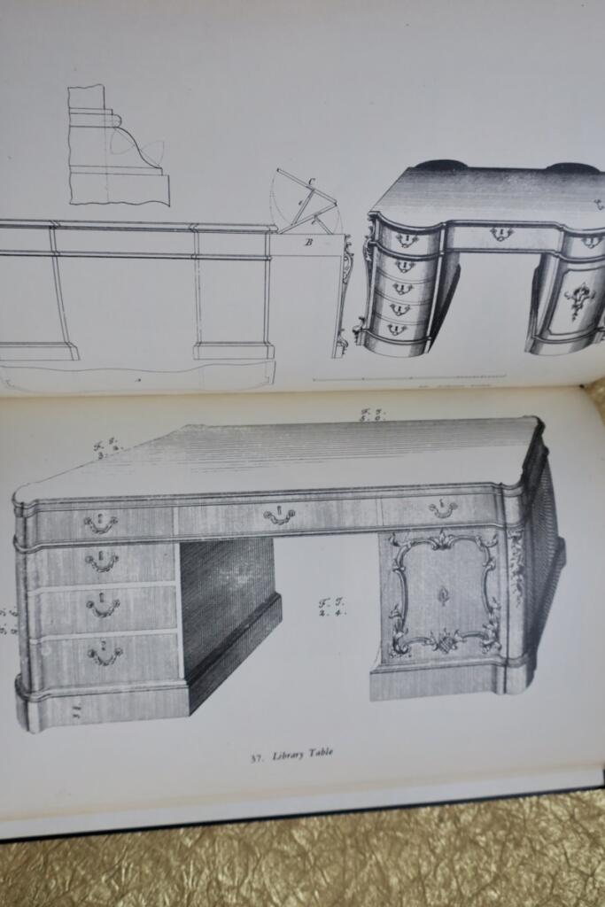Chippendale furniture designs from the Gentleman and Cabinet-makers