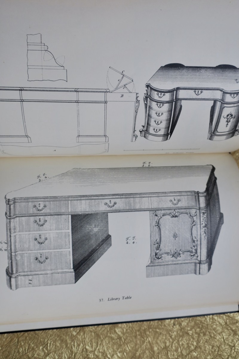 Chippendale furniture designs from the Gentleman and Cabinet-makers – Image 6