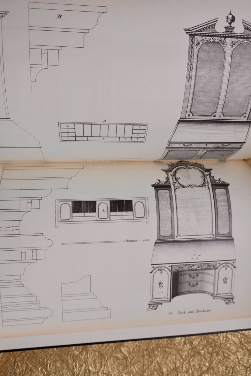 Chippendale furniture designs from the Gentleman and Cabinet-makers – Image 4