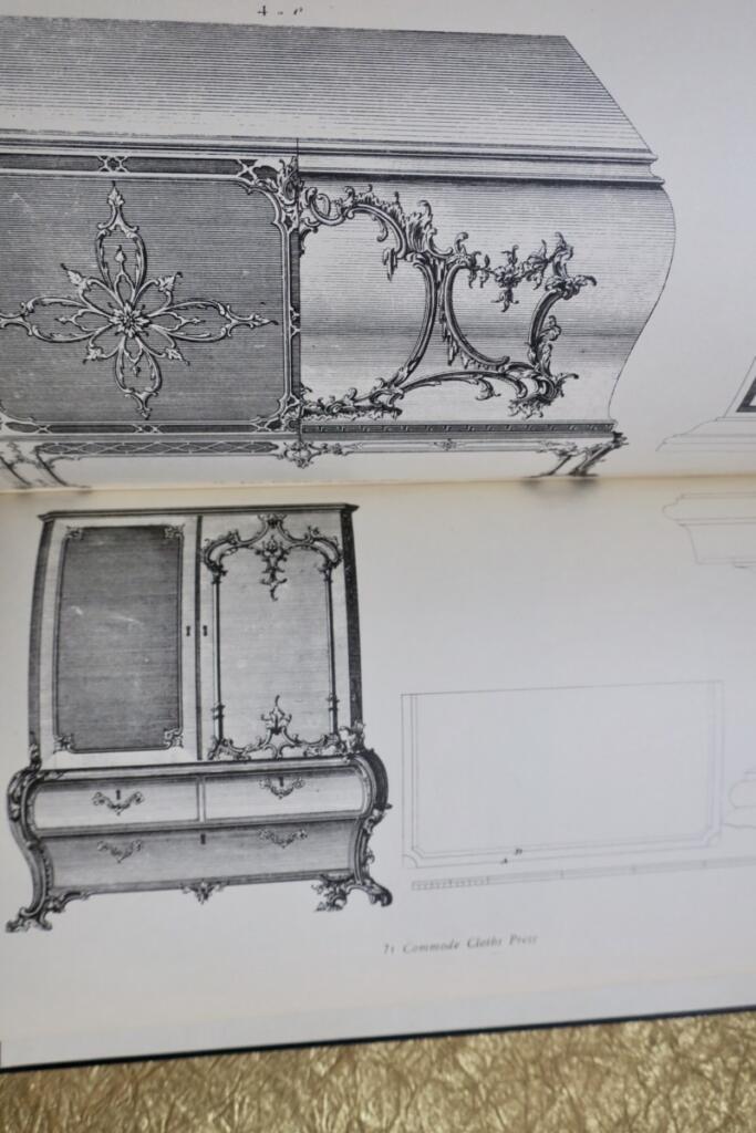 Chippendale furniture designs from the Gentleman and Cabinet-makers