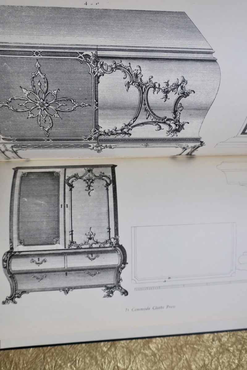 Chippendale furniture designs from the Gentleman and Cabinet-makers – Image 3