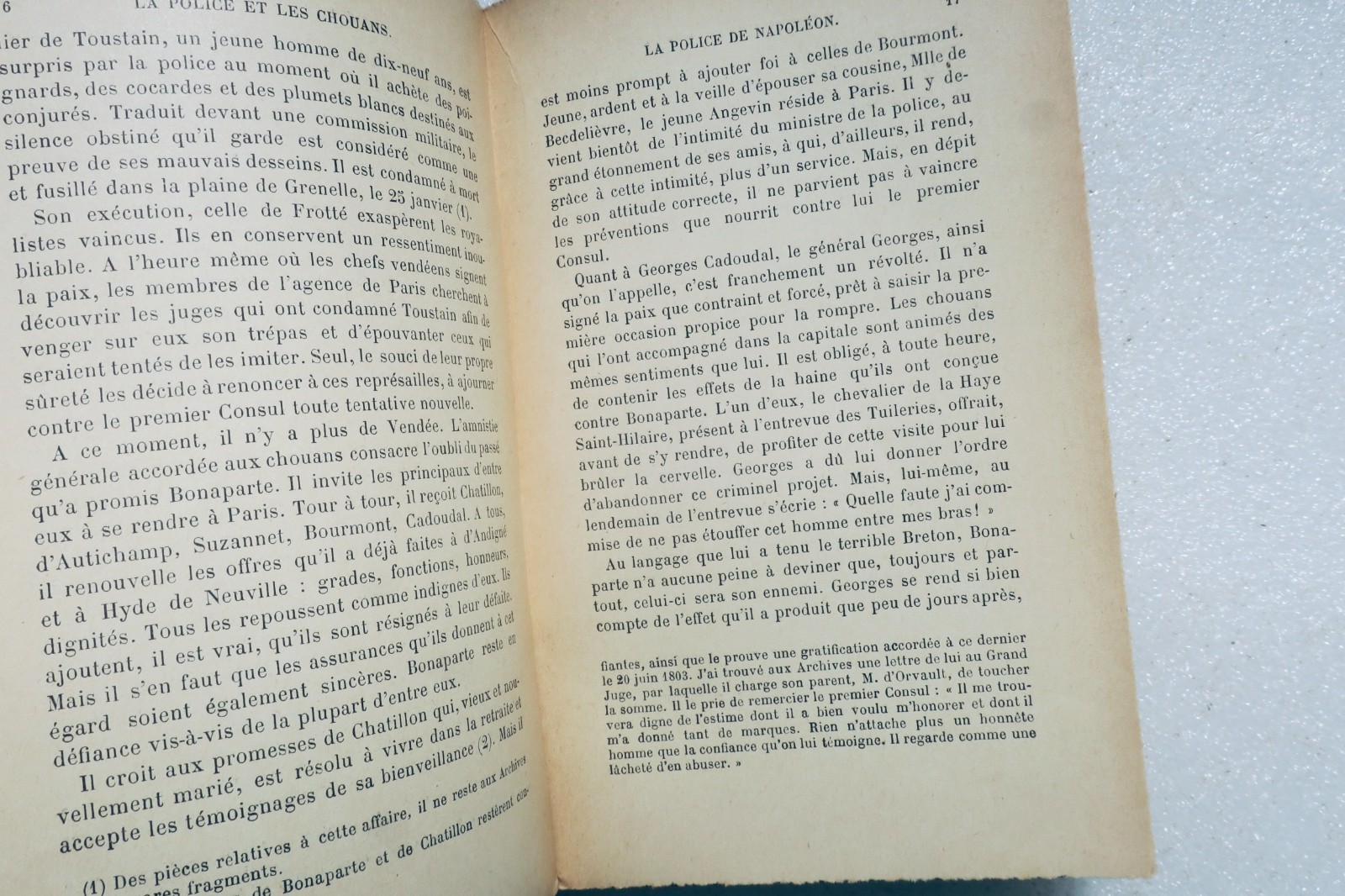 Ernest Daudet: La police et les chouans sous le Consulat et l'Empire
