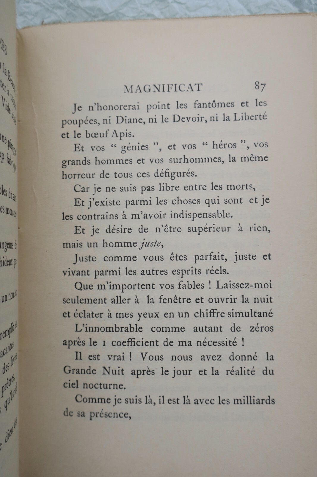 CLAUDEL CINQ GRANDES ODES SUIVIES D'UN PROCESSIONNAL POUR SALUER LE SIECLE 1919 – Image 4