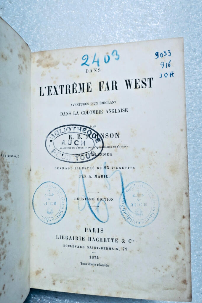 Kolumbien, Britisch Nordamerika EXTREMER FERNER WESTEN Abenteuer eines Auswanderers in Kolumbien 1874