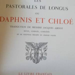 Courier Paul-Louis, Les pastorales de Longus ou Daphnis et Chloé, Piazza