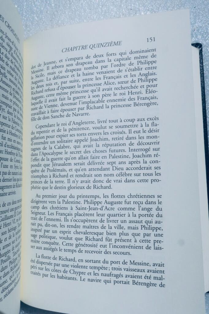 History of the Crusades
Jean de Bonnot Edition