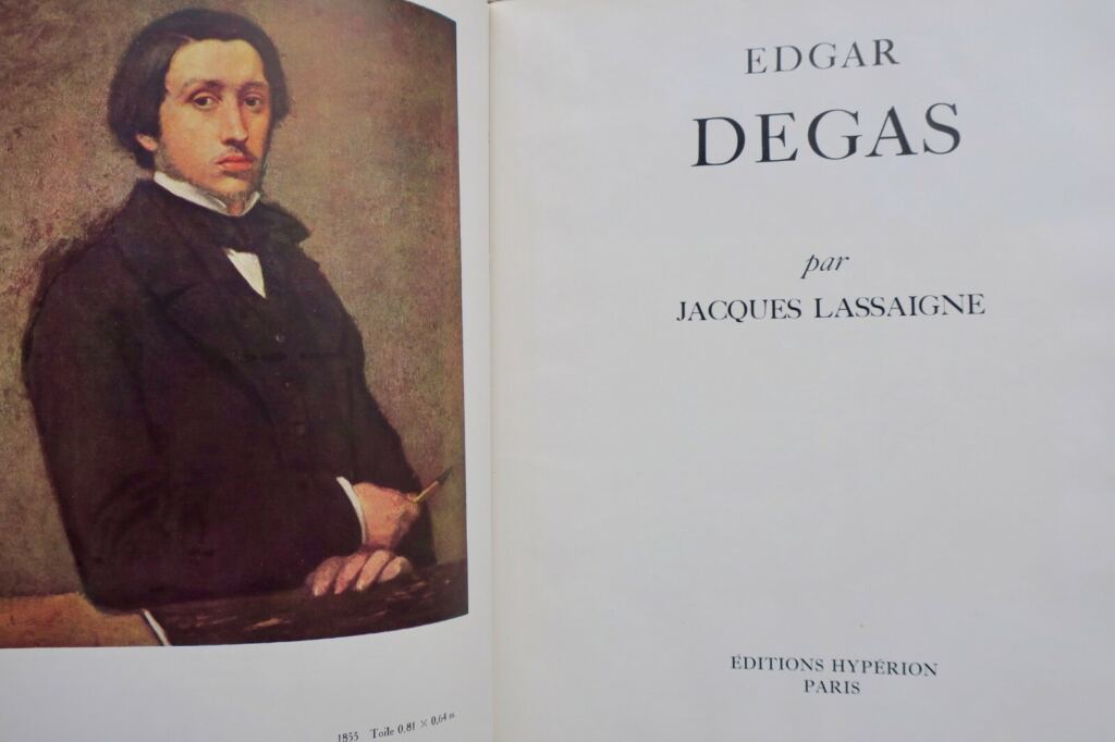 Degas LASSAIGNE Degas 1947