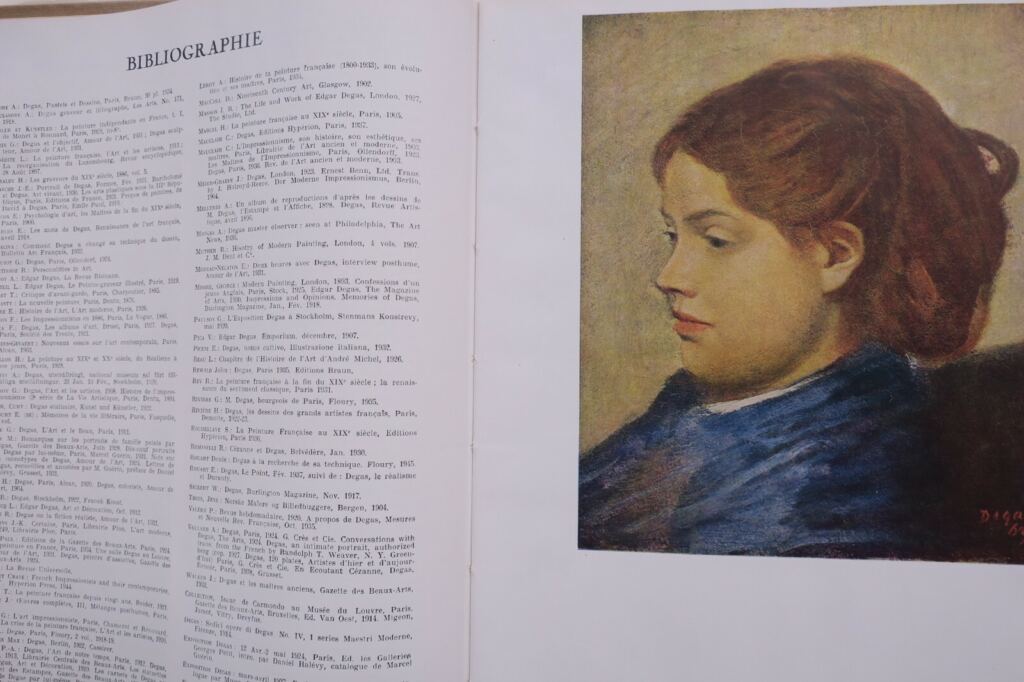 Degas LASSAIGNE Degas 1947